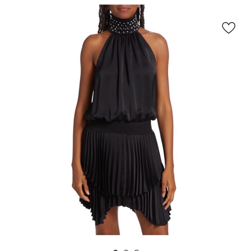 Ramy Brook Midnight Halter Dress